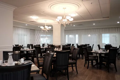 Salle à manger — Résidence des Bâtisseurs Cowansville